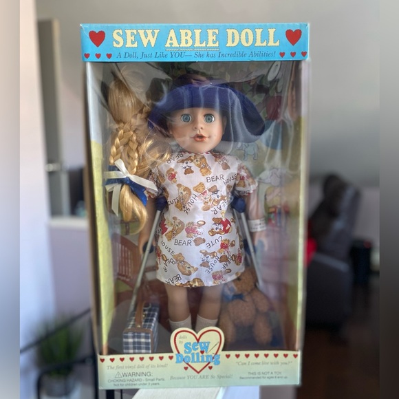Dolls by Sew Able Doll. A Doll Just Like You She has incredible Abilities! - Picture 5 of 9